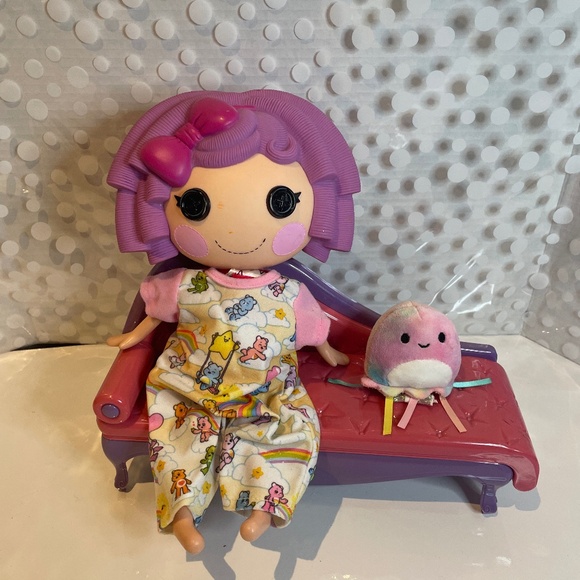 Lalaloopsy Pillow 🪶 🛌Featherbed Doll with day bed - Picture 10 of 12